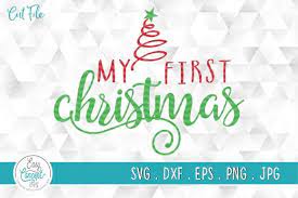 Download My First Christmas Svg My 1st Christmas Graphic By Easyconceptsvg Creative Fabrica