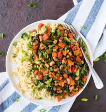 Easy Vegetarian Hoppin John Recipe A Healthy Twist On Traditional Southern Style Hoppin John Mad Hoppin John Recipe Vegetarian Recipes Easy Dinner Hoppin John