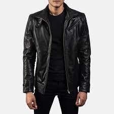4.1 out of 5 stars 308. Mens Legacy Black Leather Biker Jacket