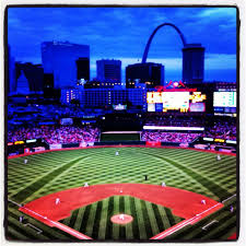 Busch Stadium At Night St Louis Cardinals Baseball St Louis Baseball Busch Stadium