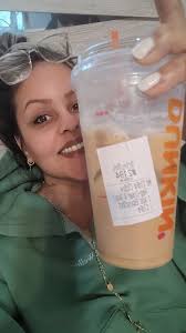 Can anyone tell me why the Dunkin near me makes their hot chocolate like  this!? On multiple occasions I have ordered hot chocolate and was given  this and told it's because they