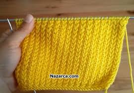 her el orgusune yakisan ufak ornekli desen nazarca com desenler orgu kasnagi baby knitting patterns