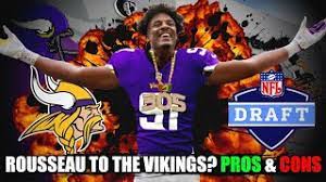 Gregory rousseau if vikings want de/dt depth, it's out there in droves dustin baker. Miami Hurricanes Dl Gregory Rousseau To The Minnesota Vikings Pros Cons Youtube