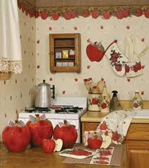 apple decorations for kitchens
