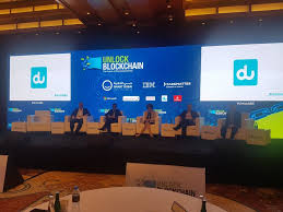 World conference on tourism and future energy: Unlock Blockchain Conference In Dubai Andrea Tinianow