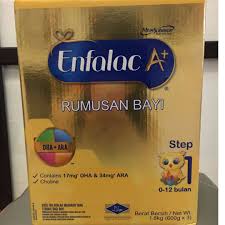 Enfalac a+ mama low fat milk powder vanilla flavored size 550 g. Enfalac A Stage 1 Malaysia Product Babies Kids Nursing Feeding On Carousell