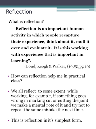 There is no set formula or format to write reflective journals. Reflective Journal Ppt Video Online Download