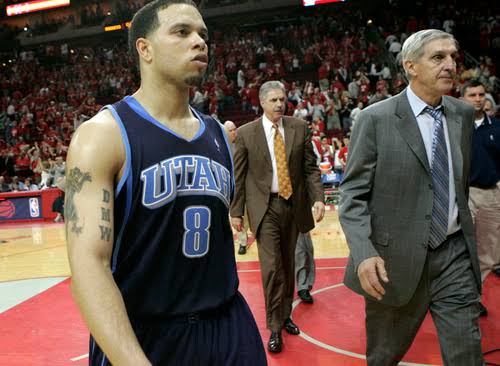 Image result for Jerry Sloan and Deron Williams Each Comment on Sloan’s Decision To Step Down in Salt Lake City"