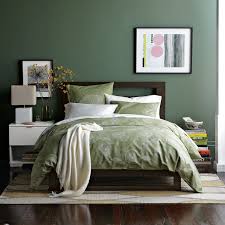 An accent wall is a great way to break up a space, especially in a living room with high ceilings. Master Bedroom Sage Green Bedroom Ideas Novocom Top