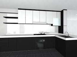 Home Architec Ideas Kitchen Design Black And White Cabinets Choose accessories for their strong outlines, especially when it comes to large pieces, furniture and lighting.