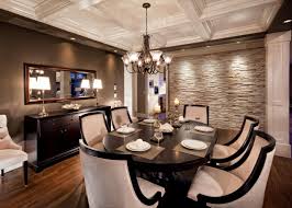 The accent wall highlights a large focal point on or near that wall: Accent Wall Dining Room Wild Country Fine Arts