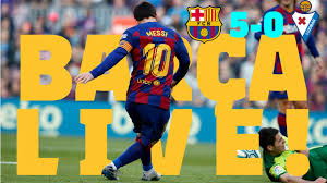 Venue camp nou (barcelona) attendance 66971. Barca 5 0 Eibar Barca Live Warm Up Match Center Barcaeibar Youtube