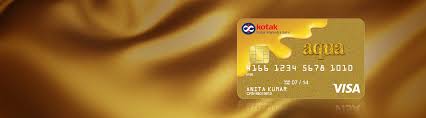 Kotak mahindra bank ifsc code: Credit Card Aqua Gold Credit Card For Interest Free Cash By Kotak Mahindra Bank