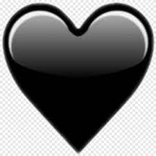 Emojis are supported on ios, android, macos, windows, linux and chromeos. Herz Emoji Bewegliche Netzgraphiken Iphone Herz Schwarz Und Weiss Emoji Png Pngegg