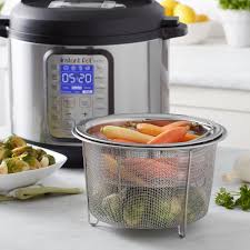 Take everything out of the box. Instant Pot Official Mesh Steamer Baskets Set Of 2 Small And Large Walmart Com Walmart Com