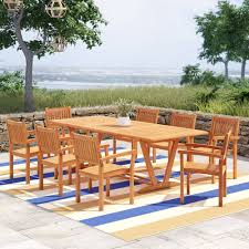 Check spelling or type a new query. 9 Piece Patio Dining Sets You Ll Love In 2021 Wayfair