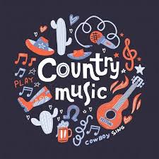 Public domain free downloads for your film and movie scores, youtube videos, commercial and personal use. Country Music Illustration With Acoustic Guitar And Hand Lettering Great Eleme Ad Illustration Music Illustration Country Music Festival Country Music