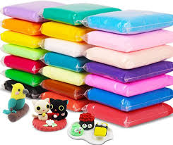 Amazon Com 24 Colors Air Dry Clay Super Light Diy Clay For Model Air Dry Clay Fun Creative Art Diy Crafts Gift For Kids