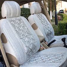 Handmade Crochet Car Seat Cover Crochet Car Crochet Car Seat Cover Cute Car Seat Covers