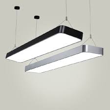 A1 Modern Pendant Lights Simple Led Office Long Strip Aluminum Rectangular Commercial Lighting Market Ultra Thin Lamps Bg5 Modern Pendant Modern Pendant Lightpendant Lights Aliexpress