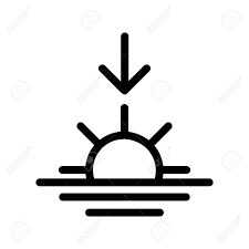 Check spelling or type a new query. Sunset Vector Icon Black And White Sunset Illustration Outline Royalty Free Cliparts Vectors And Stock Illustration Image 78534602