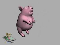 The 3d Dancing Pig Youtube