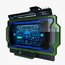 3d Model Sci Fi Monitor Sci Fi Environment Sci Fi Games Starship Design
