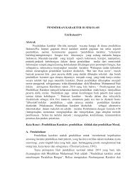 Menurut kamus lengkap bahasa indonesia pemahaman adalah menurut para ahli. Pdf Pendidikan Karakter Di Sekolah