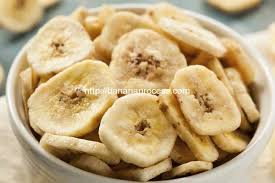 Our unsweetened banana chips are delicately cooked in coconut oil for an all natural treat. Nutrition Of Bananas Vs Dehydrated Bananas Plantain Banana Processing Machine Manufacture And Supplier
