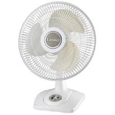 White 12 Oscillating Premium Table Fan With Images Lasko Table Fan Desk Fan