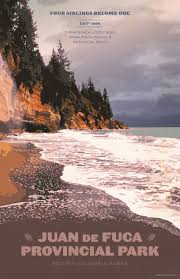 Juan De Fuca Provincial Park Carry All Pouch Travel Pencil Pouch By Cameron Stevens Medium 9 5 X 6 In 2020 Parks Canada Park Travel Posters