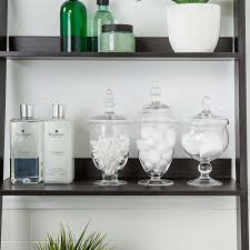 Heisey glass created this glass apothecary jar with cover for john hood co., boston early in the twentieth century. Ksp Spa Apothecary Jars Set Of 3 Kitchen Stuff Plus