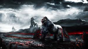 Mobile wallpapers are also added. Gorilla Warriors 4k Paint Splash Background Warrior Wallpaper
