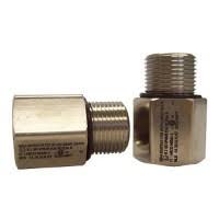 1/2" NPT to PG13.5 Thread Adapter: 316 Stainless Steel