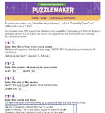 We did not find results for: Get 43 Puzzlemaker Discovery Education Crossword