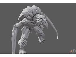 Hookhorror By Monsterprint Thingiverse Lion Sculpture Statue Art