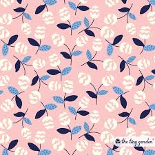 Floral Pattern By The Tiny Garden Design Studio Em 2020 Estampas