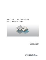 Power off your device and insert the service provider uicc that came with the device. Hilo 3g Hilonc 3gps At Command Set Manualzz