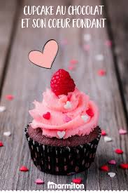 Cupcake Au Coeur Fondant Chocolate Recette Recette Cupcake Recette Cupcake Facile Cupcake Chocolat