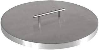 Cover your fire pit to protect it from the elements. Amazon Com Celestial Fire Glass Fire Pit Cover For 13 Round Burner Pan 15 Actual Size Stainless Steel Garden Outdoor