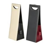 Durable Elegant Leather Wine Bag