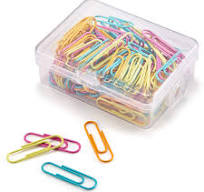 Paper Clips 28mm Assorted Color Paperclips for Office Premium Clips for  Paperwork Paper Clips Small Durable Rustproof Paper Holder Letter Holder  Great ...
