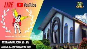 Karena kurban yang dihadirkan adalah sama, yaitu kurban kristus. Misa Minggu Biasa Ke Xiii Minggu 27 Juni 2021 Pukul 09 00 Wib Youtube