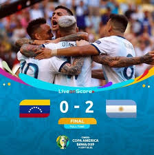 Timnas brasil akan mengawali kiprahnya di copa america 2021 menghadapi venezuela. Venezuela 0 2 Argentina Full Highlight Video Copa America 2019