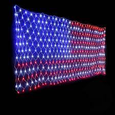 6.5ft x 3.3ft usa flag 420 led string lights is larger and. Risingppro American Flag Led String Lights 30v Safe Voltage 390leds Large Usa Flag Net Light Outdoor Lights Waterproof Hanging Ornaments For For Yard Garden Decoration Festival Holiday Party Christmas Walmart Com