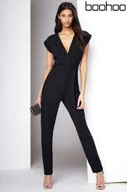 Buy Boohoo Wrap Front Jumpsuit From The Next Uk Online Shop High Fashion Street Style
