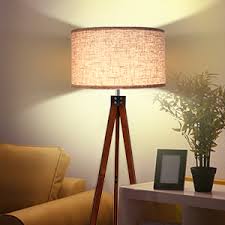 Anbomo wood tripod floor lamp, modern standing light with e26 lamp base, wood floor reading lamp for contemporary living rooms, study room and office. Amazon Com Lepower Wood Tripod Floor Lamp Mid Century Standing Lamp Modern Design Studying Light For Living Room Bedroom Study Room And Office Flaxen Lamp Shade With E26 Lamp Base Home Kitchen