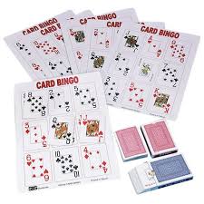 The traditional bingo card game required you to cross out the numbers on the cards you hold as and when a number that is called out is also present on your cards. Activities For Care Homes Free Shipping On Orders Over 80 Ex Vat Playing Card Bingo Game