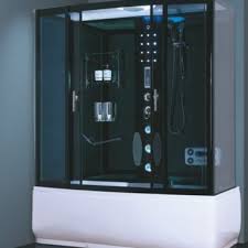 Turn Any Bathroom Into One Of Luxury With This High Tech Versatile Smart Shower Jacuzzi Equipped With A Steam Ge Shower Cubicles Shower Plumbing Steam Showers