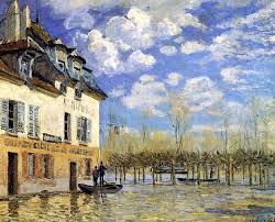 Alfred Sisley Inondation A Port Marly 1876 Impressionnisme Peintre Impressionniste Musee D Orsay